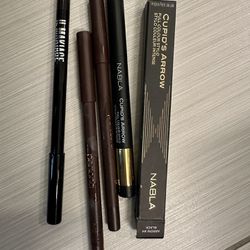 random (high end brands) eyeliner pencils. 