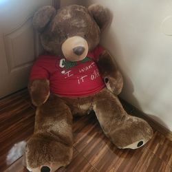 Giant Christmas Teddy Bear