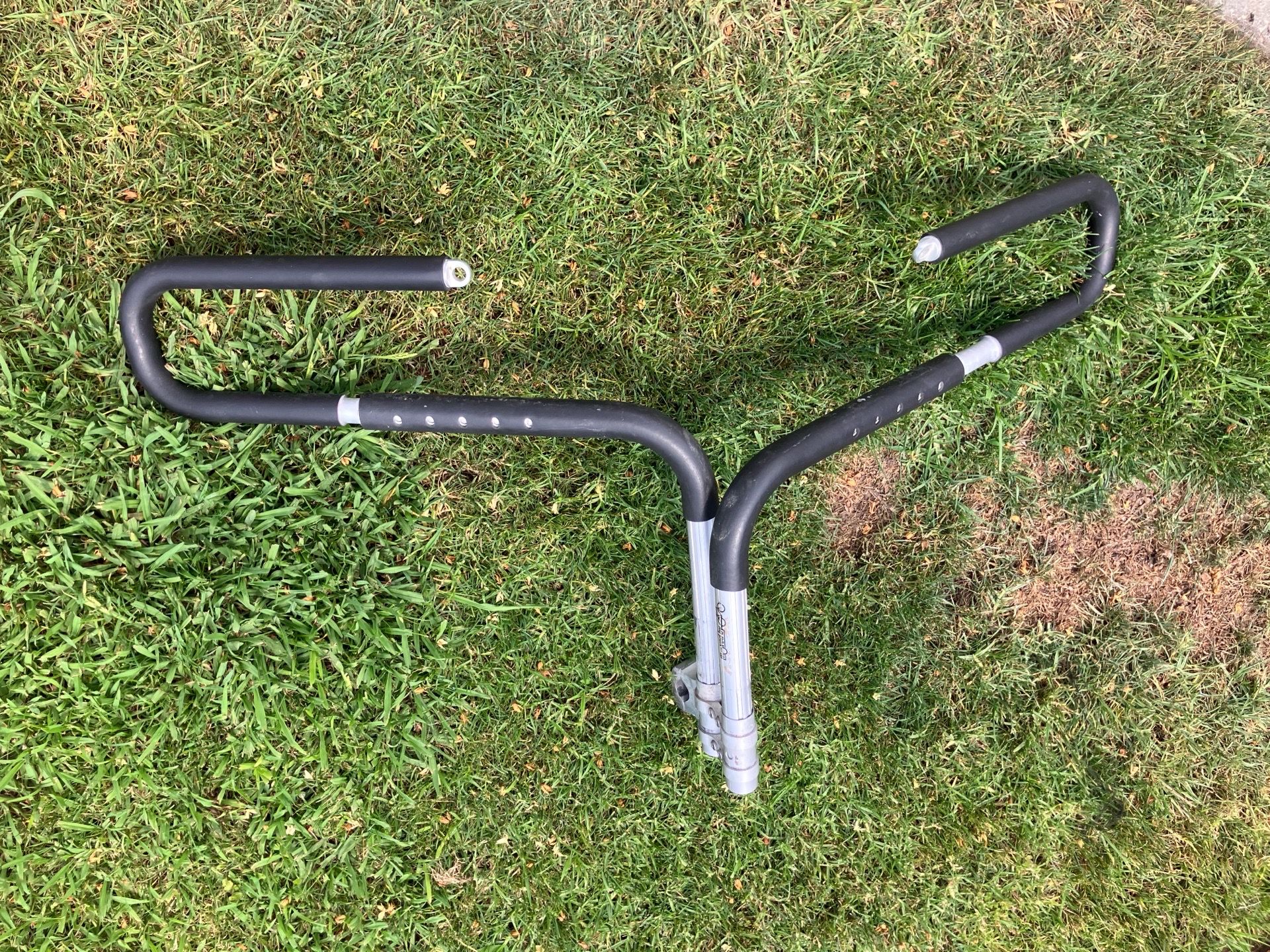 Surfboard bike rack