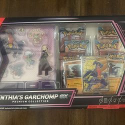 Pokemon Cards Cynthia’s Garchomp Ex Box 