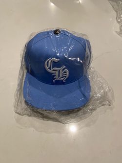 Chrome hearts baby blue hat