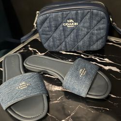 Coach Bag & Sandal Set
