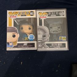 Funko Pop Jay And Iron Bob Aka Silent Bob
