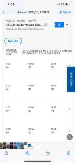 Boletos Para El Clásico América &chivas 