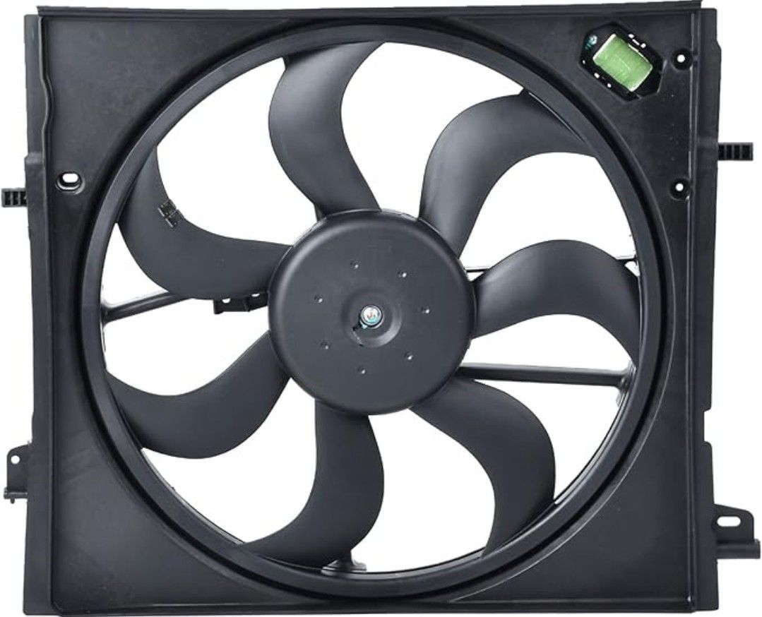 *Brand New* Radiator Cooling Fan Assembly Compatible with Nissan Rogue Sport 2017 2018 2019 2.0L