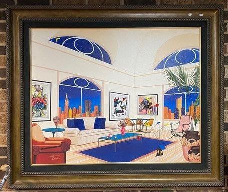 Fanch Ledan - New York Nights Serigraph Color Canvas Print