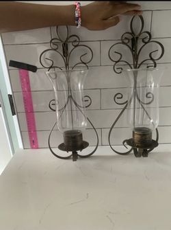 Large Wall Decor/candle Holder