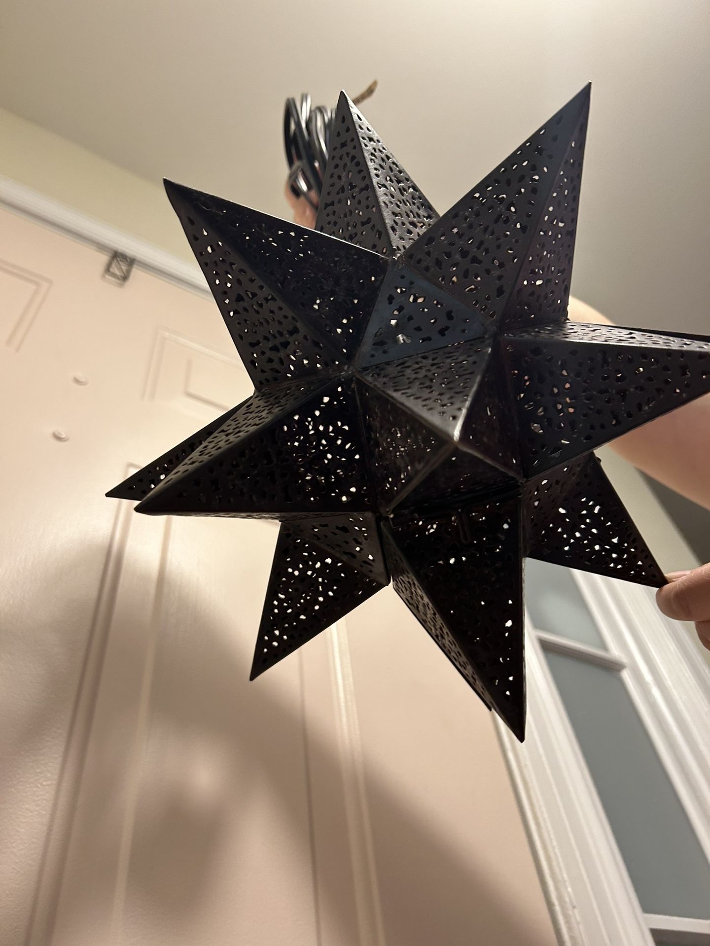 Vintage Pottery Barn Star Light