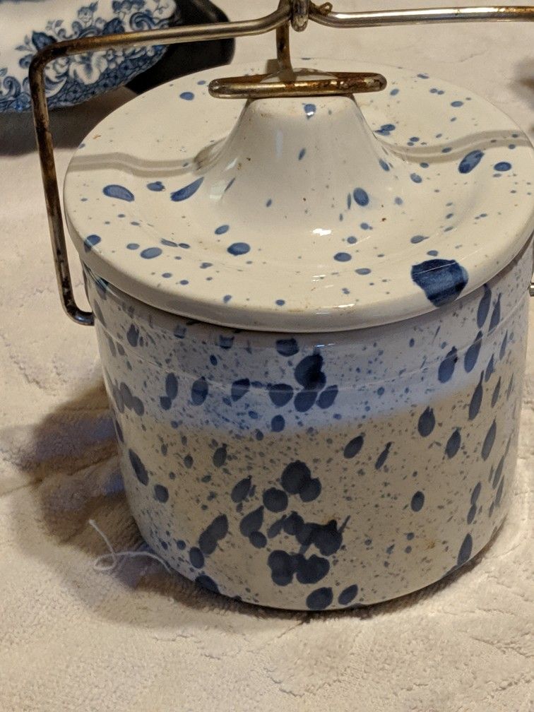 Vintage Cheese Crock