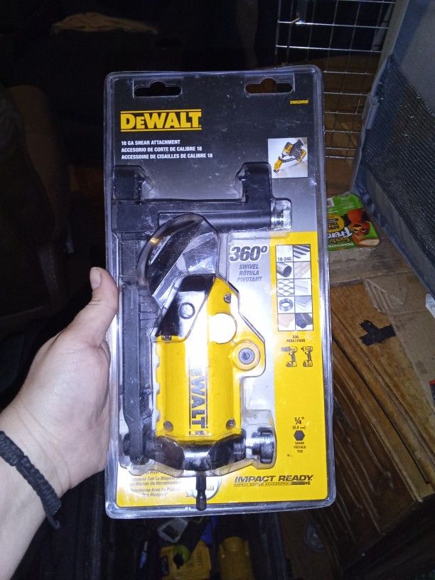 Dewalt 18GA Shear Attachment 