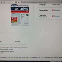 Best Air Pro Water Pads