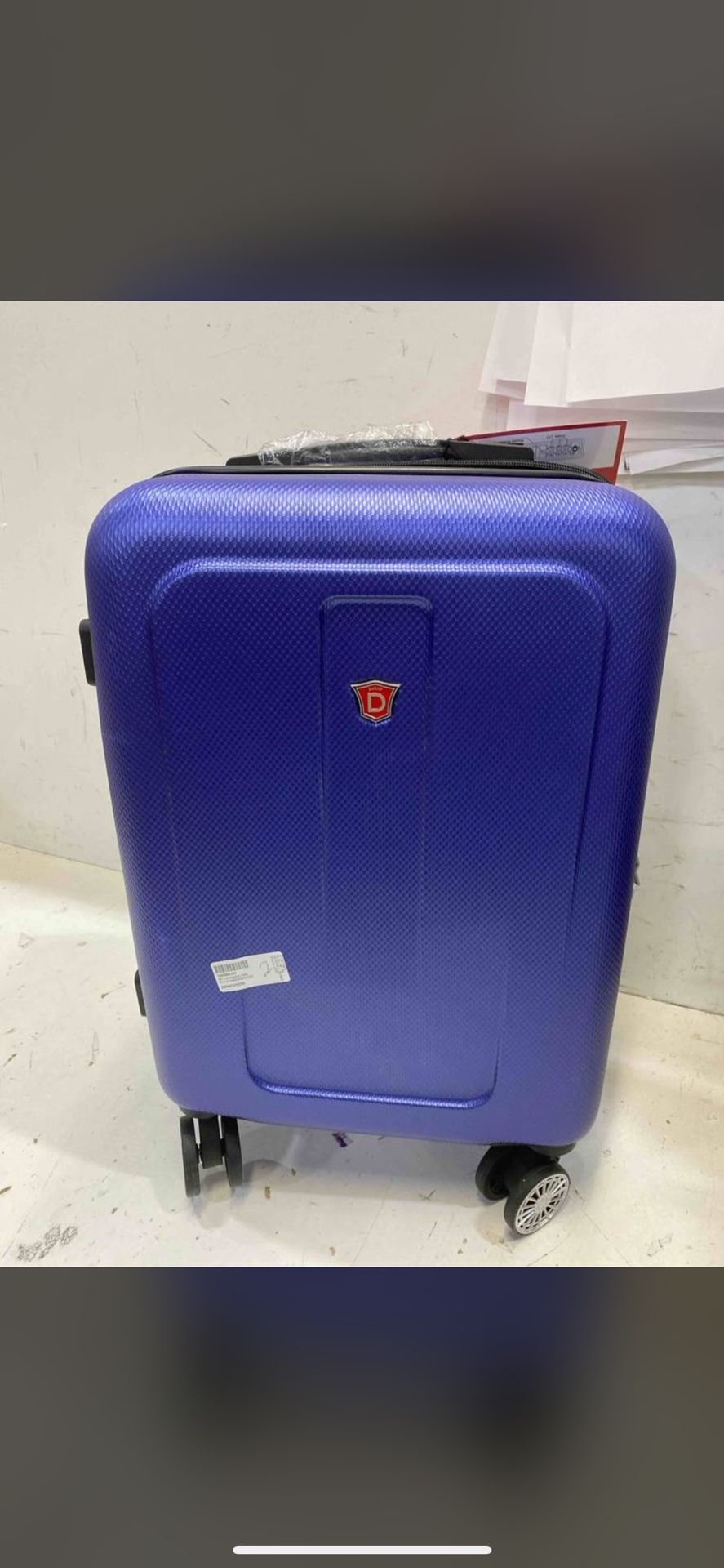 DUKAP CRYPTO Luggage with Spinner Wheel | Spacious Travel Suitcase with TSA Lock and Ergonomic GEL Handle | 20 Inch Carry-On Hardside Luggage