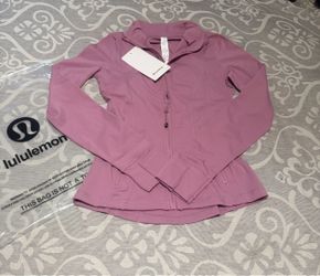 Lululemon Full-Zip Athletic Jacket Pink