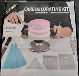 Metal Cake Decorating Turntable