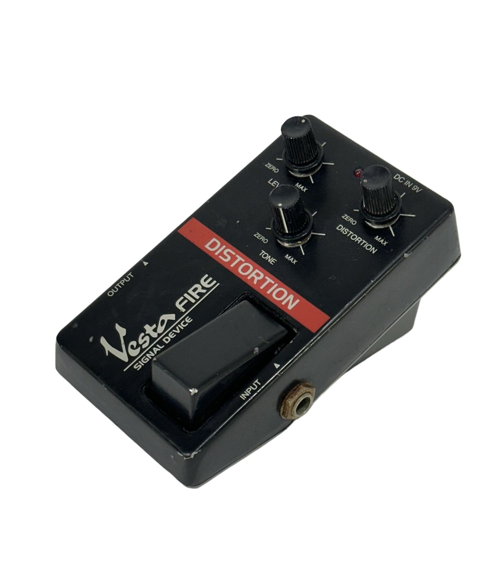 Vintage Vesta Fire Distortion Guitar Effect Pedal ~ Made in Japan