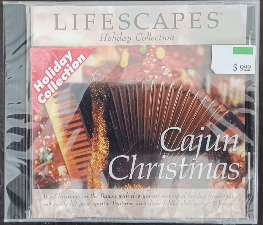 Lifescapes: "Cajun Christmas" Audio CD - NEW-UNOPENED