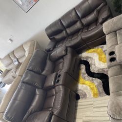 Madrid Two Piece, Reclining Sofa And Loveseat $899