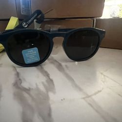 Baby Infant Sunglasses with Strap UV Protection Flexible Round Frame for Newborn Baby Boy Girl Age 0-18 Months