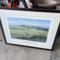 Limited Edition Autographed Lithograph Signed By Graeme W. Baxter