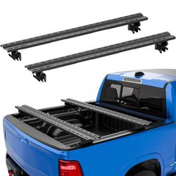 Adjustable Truck Bed Racks Compatible with Tacoma/Silverado/Sierra/Ram/Tundra/Titan/Frontier/Colorado/Canyon/Ford F-Series/JT/Ranger/Maverick, Univers