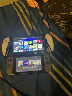 PlayStation five portable and a Nintendo switch