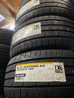 245/45/18 Dunlop Tires AS