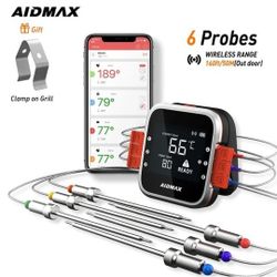 AidMax WR01 Digital Wireless BBQ Meat Thermometer 
$30