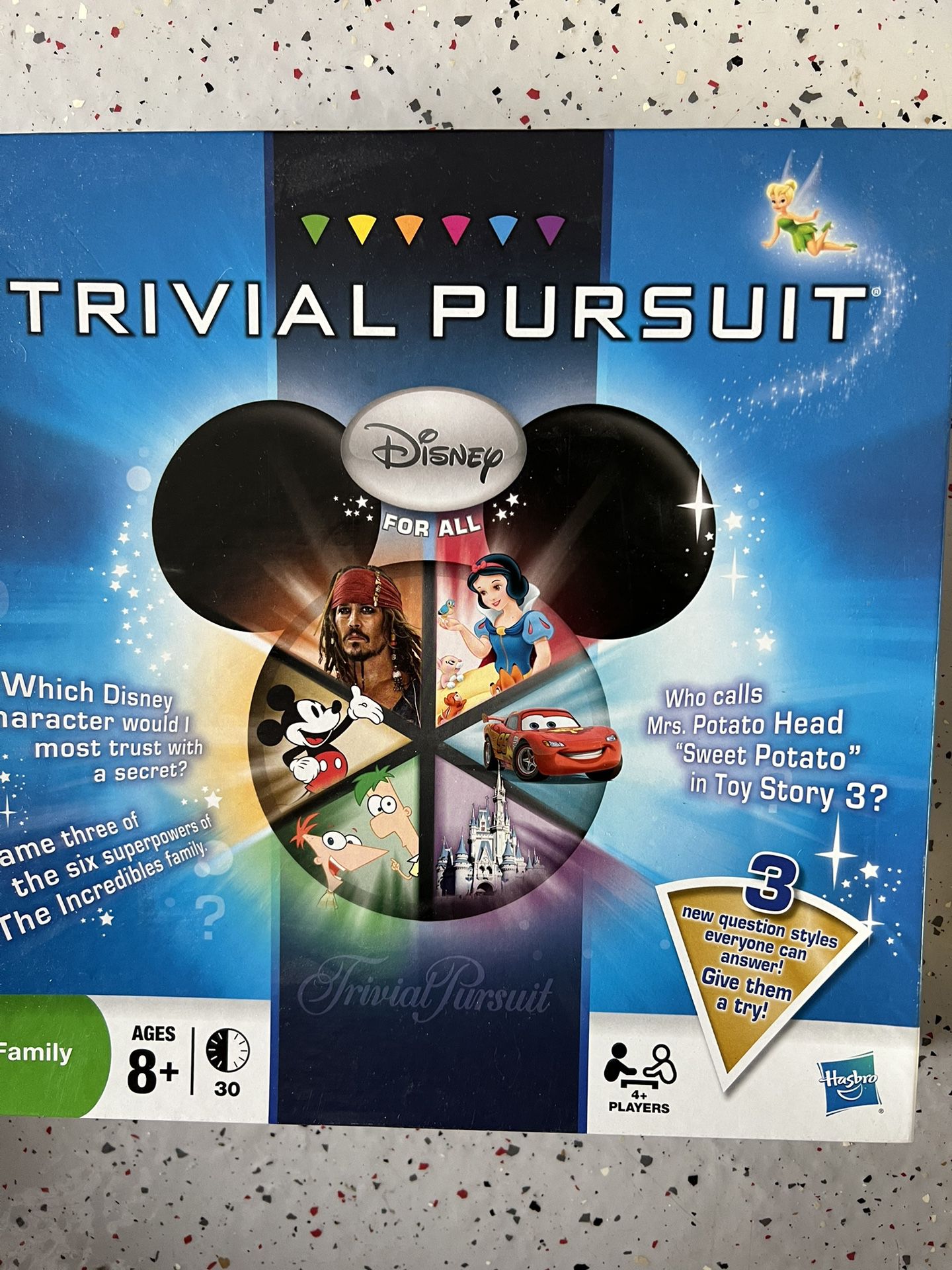 Disney Trivial Pursuit Game