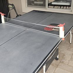 ESPN Folding Pong Pong Table And Paddles