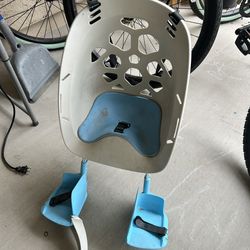 Children bike seat attachment