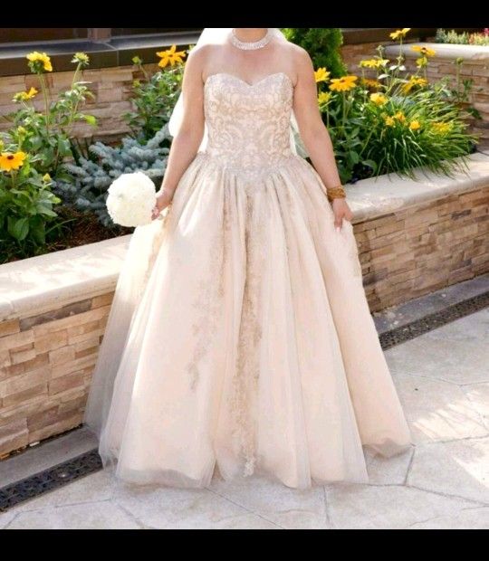 BEAUTIFUL WEDDING DRESS/ Quinceañera Dress