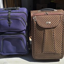 Rolling Traveling Suitcases 