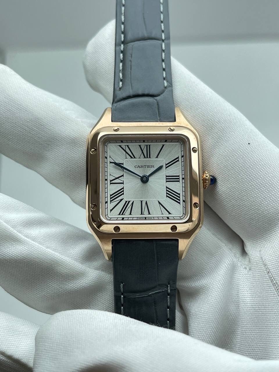 Cartier Santos Dumont Rose Gold Watch