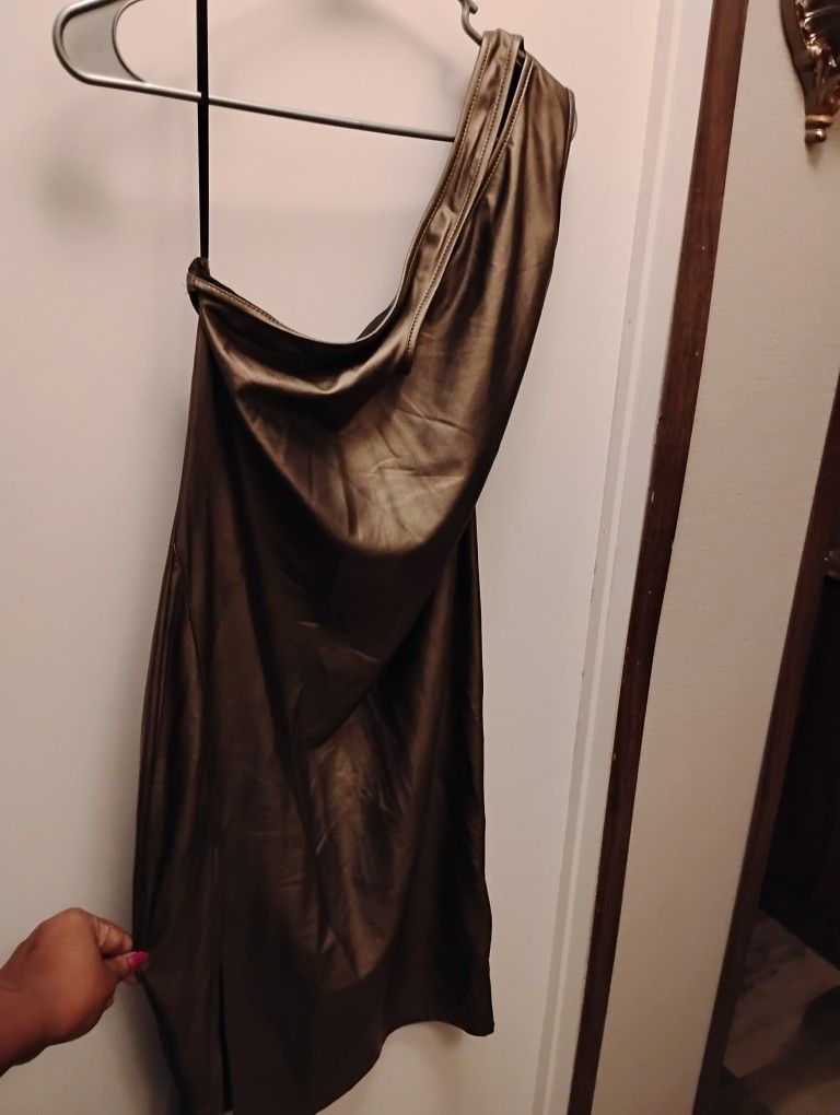 Ladies One Shoulder Dress