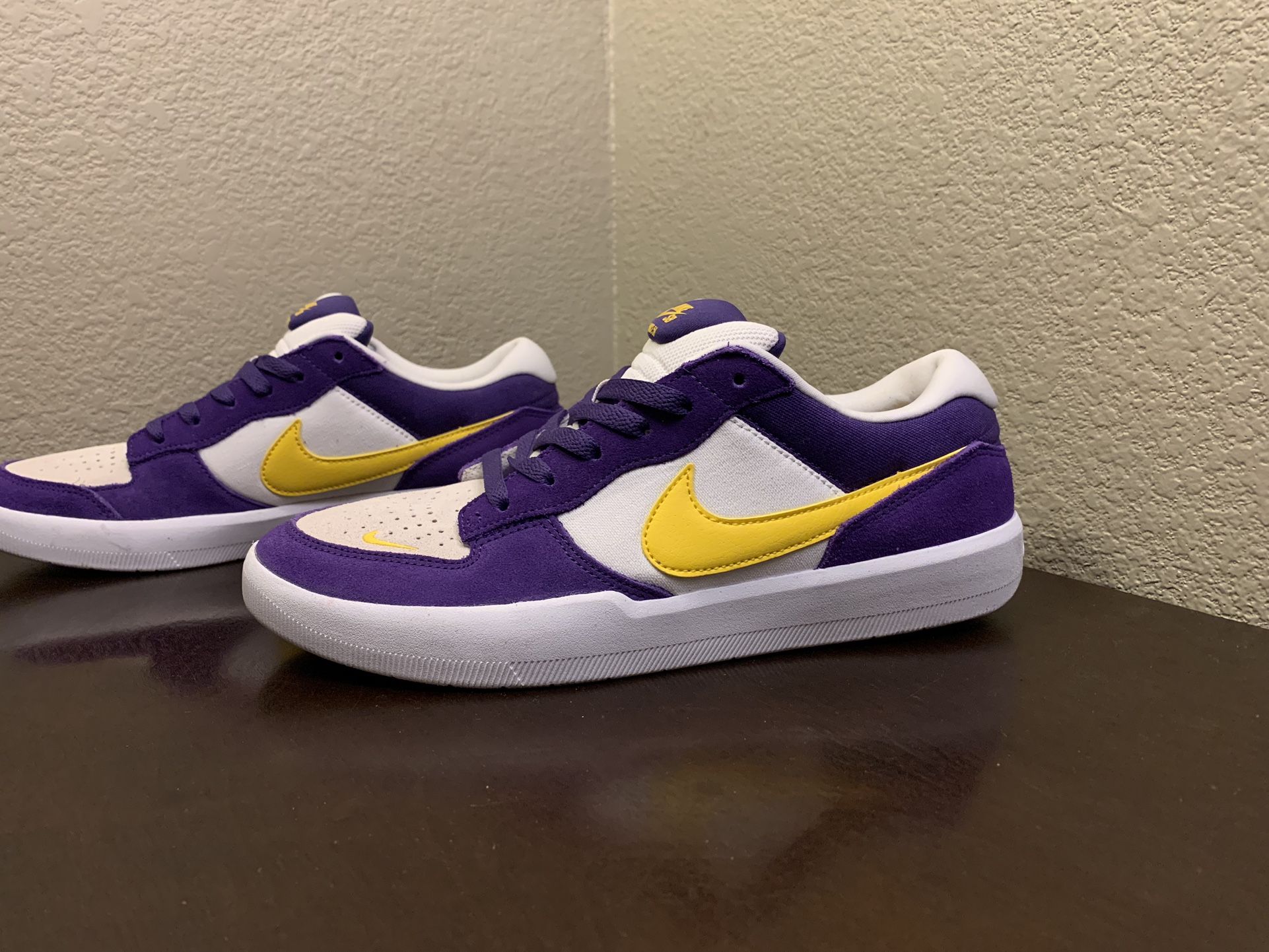 Nike SB Force 58 Court Purple Amarillo SkateBoarding DV5477 500 - Main Image