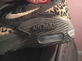 Brand new cheetah print,NiKe Air Max shoes