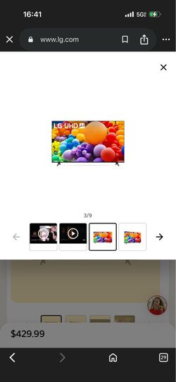 LG 55 Inch Class UHD Series 4K UHD TV with webOS 24