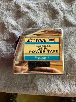 The vintage value of this Durex Industrial Superlok 25 Ft. Power Tape