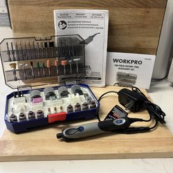 Dremel Rotary Tool with WorkPro Accessory Set