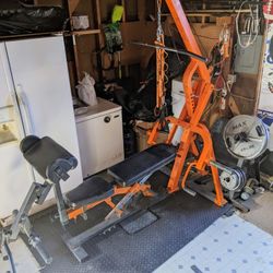 Powertec Home gym weights 