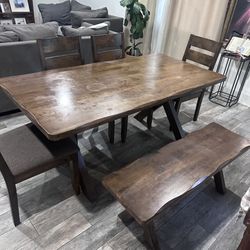 Wood Dining Table 