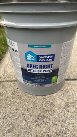 Paint, sherwin Williams agreeable gray, 3 gallons