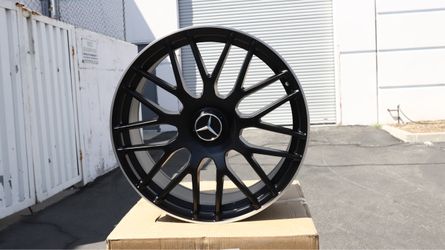 Brand New Mercedes AMG Turbine Rims 20x8.5/20x9.5 5x112 Fits C E S CLS Class