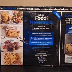 Ninja Foodi NeverStick Premium 5-Piece Bakeware Set, Aluminum, Oven Safe