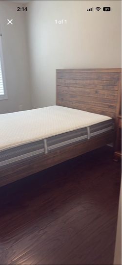 Queen size mattress. Like new. Smoke and pet free home.