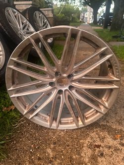 Original Vossen VFS-4 20x10.5J Wheel – 5x114.3 – Silver – Genuine