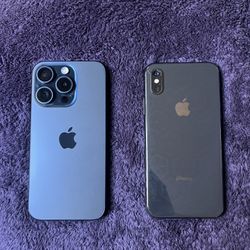 iPhone 15 Pro & iPhone XR 