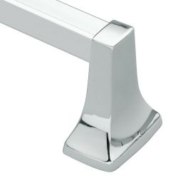 BATH TOWEL BAR, POSTS ONLY, BAR NOT INCLUDED, CHROME