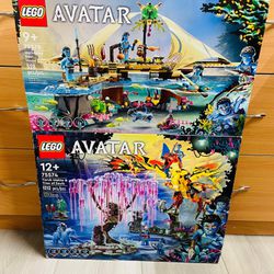 2 Sets LEGO AVATAR: Toruk Makto & Tree of Souls (75574) - (75578) Metkayina Reef