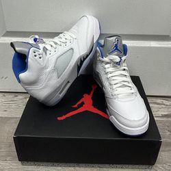 Air Jordan 5 Retro White Stealth w/ Box